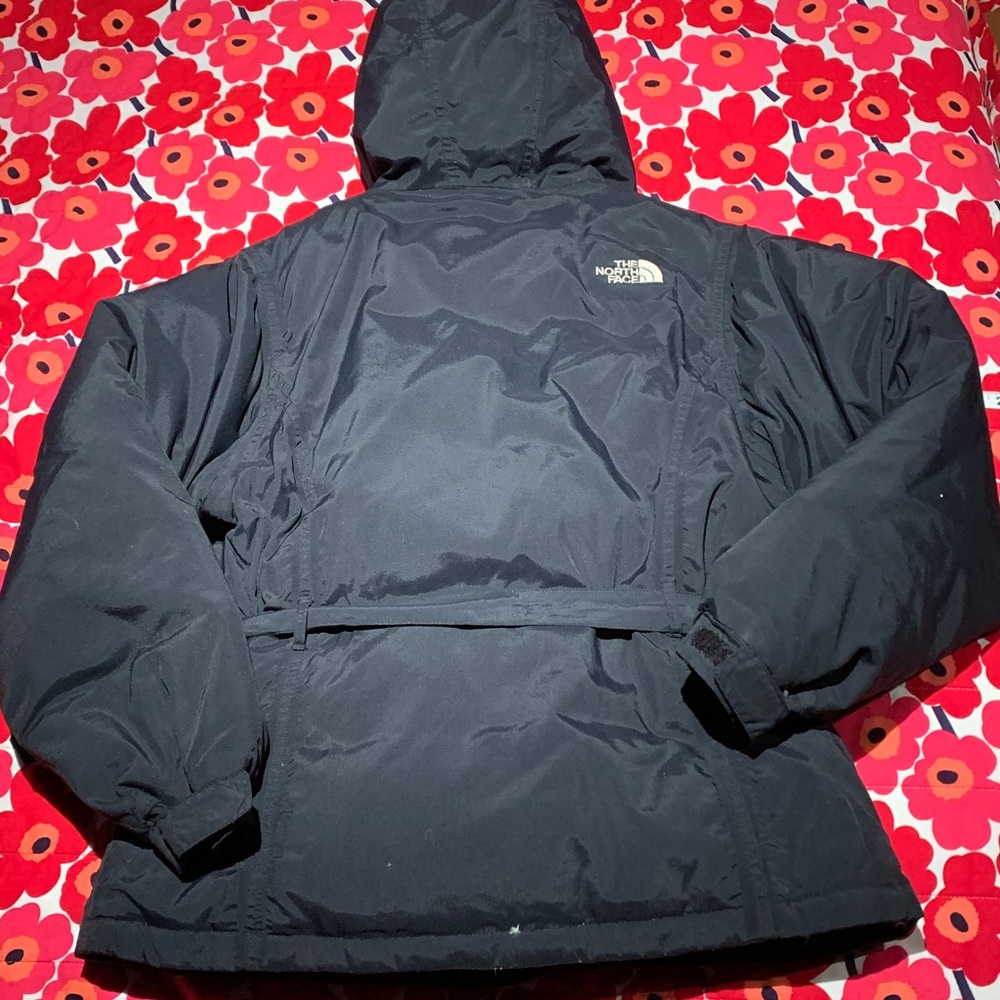 North Face Women’s Goose Down Belted Jacket - Picture 4 of 5